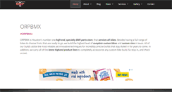Desktop Screenshot of orpbmx.com